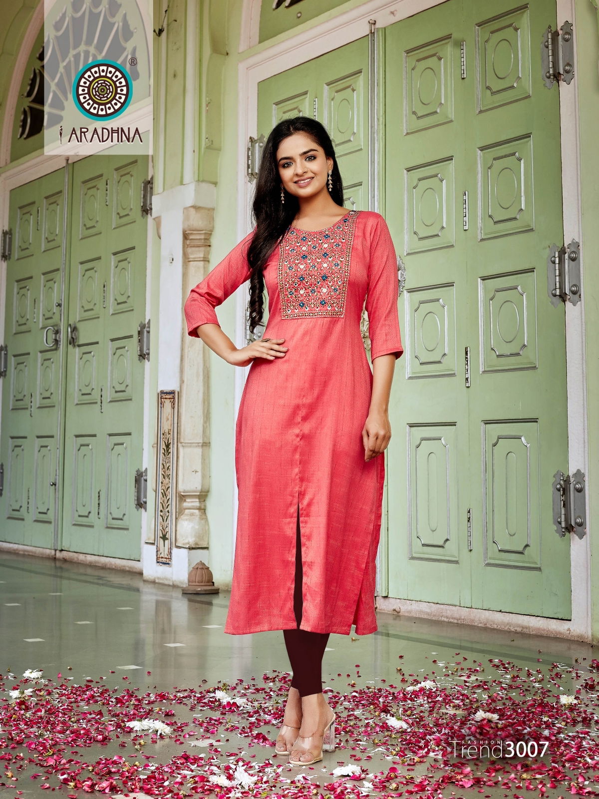 Aradhna Fashion Trend 3 Stylish Fancy Wear Wholesale Designer Kurtis